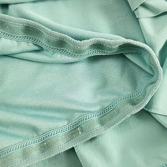 Lululemon Speed Skirt Skort Aruba Frisbee Sunset Floral Blue Aquamarine Size 6 - Picture 9 of 13